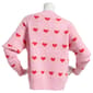 Womens Nanette Lepore Long Sleeve Heart Sweater - image 2