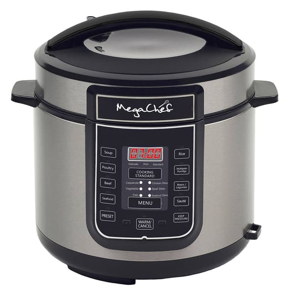 Megachef Digital Pressure Cooker w/ Multi-Function Features