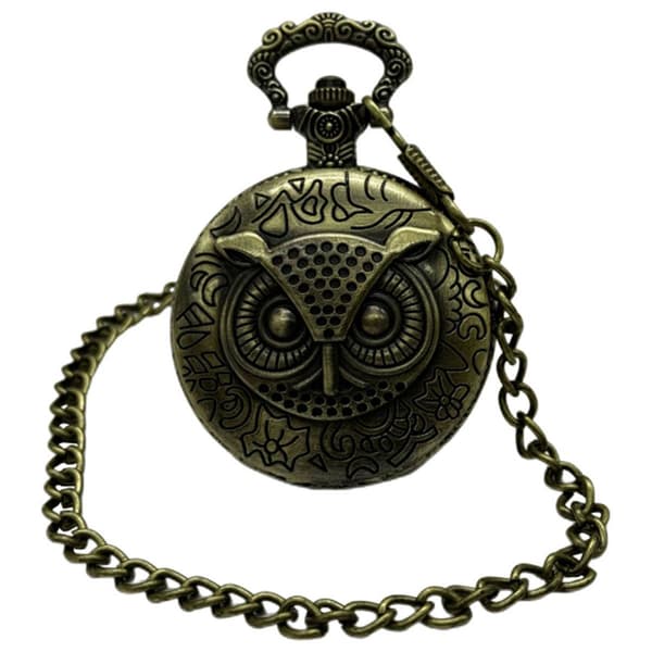 Mens Invicta Nocturnal Vintage White Dial Pocket Watch - 49001 - image 