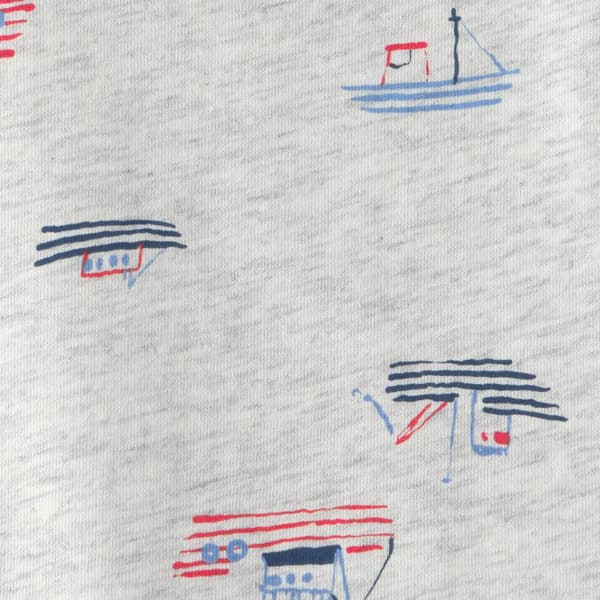 Baby Boy (3-24M) Carter''s® Boat Top & Denim Shortall Set