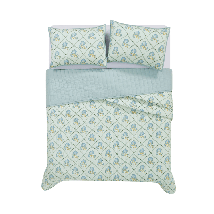 Brooklyn Loom Olivia 3pc. Quilt Set