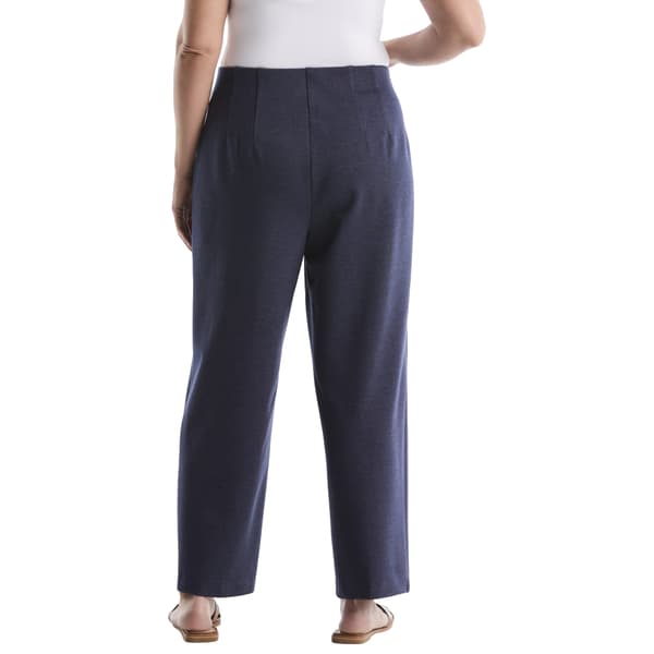 Plus Size Rafaella® Pull On Wide Leg Denim Pants
