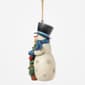 Jim Shore Snowman with Tree Christmas Ornament - image 3