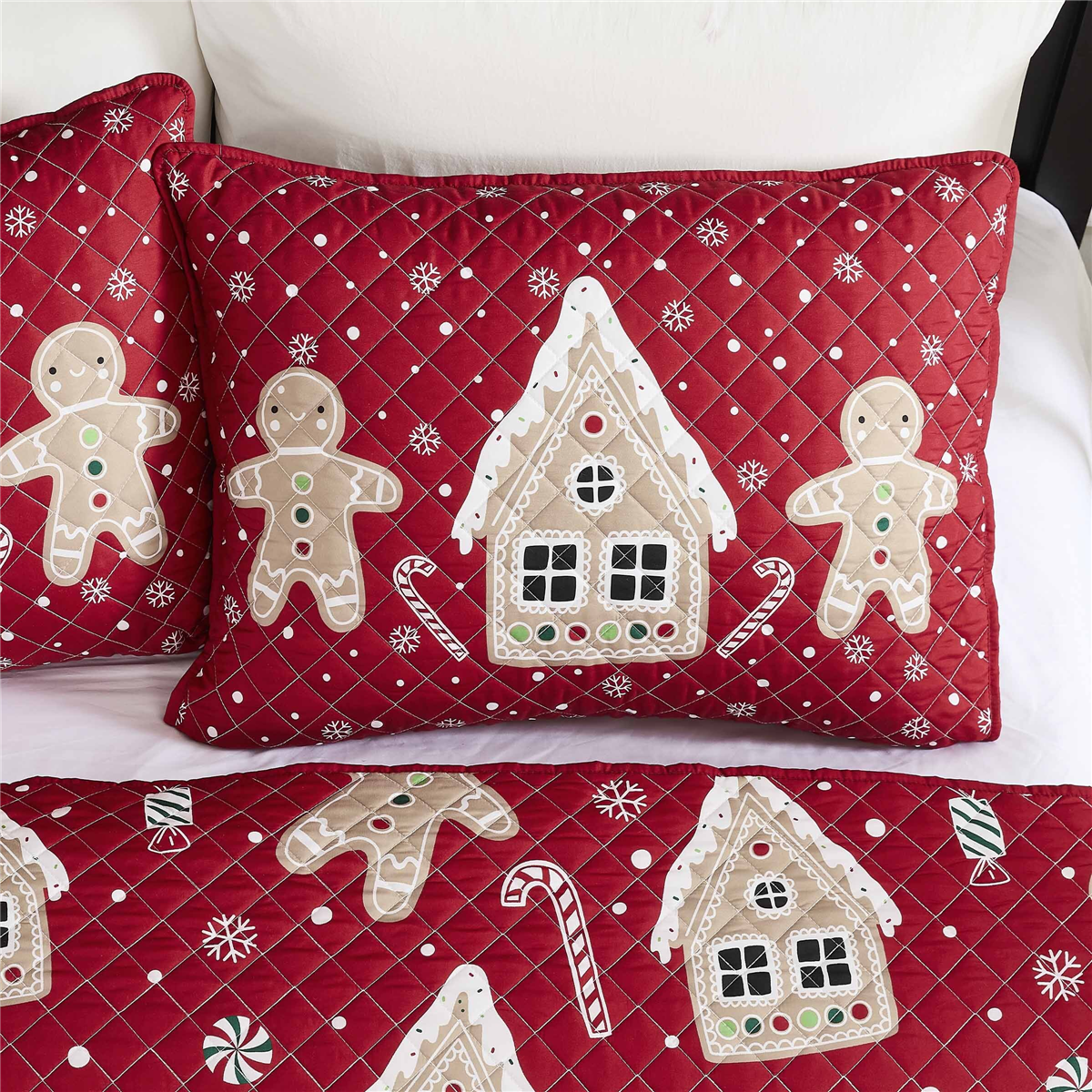 Avanti Holiday Lane 3pc. Reversible Quilt Set