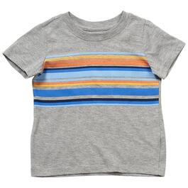 Toddler Boy Tales & Stories Striped Panel Graphic Tee