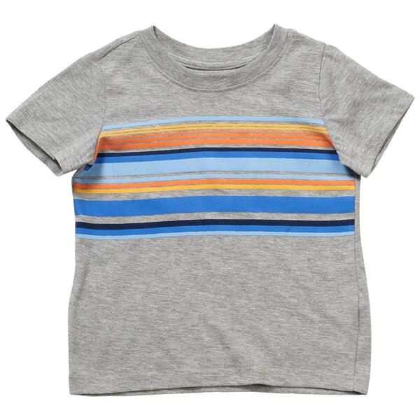 Toddler Boy Tales & Stories Striped Panel Graphic Tee - image 
