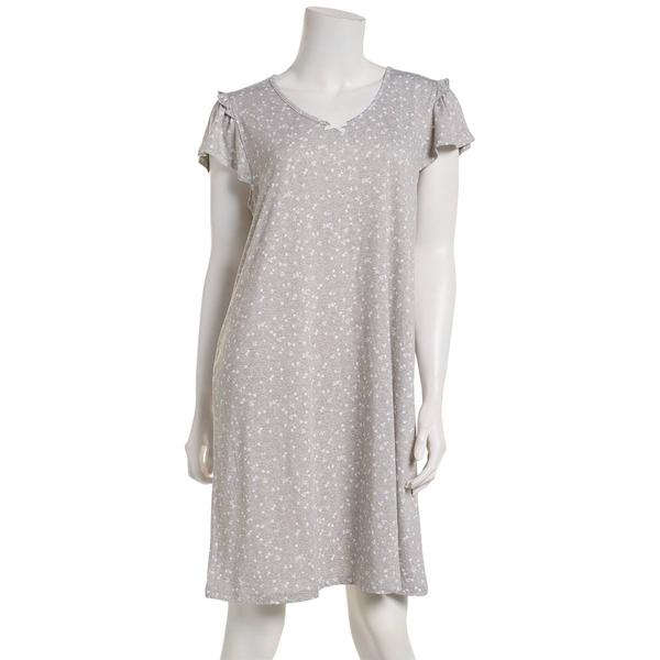 Ellen Tracy Women’s Lace Overlay Top – Short Sleeve Blouse With Feminine Detail, Rayon & Elastane