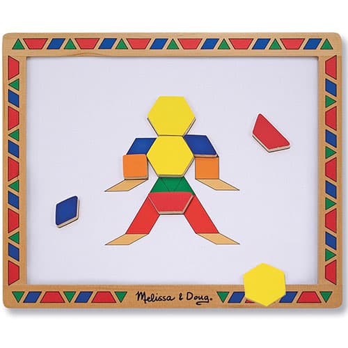 Melissa &amp; Doug® Magnetic Pattern Block