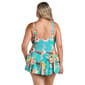 Plus Size Maxine Botanical Essence Princess Seam Swimdress - image 2
