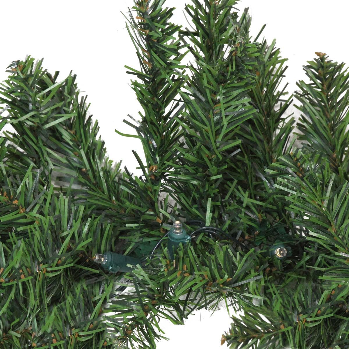 Northlight Seasonal LED Canadian Pine Garland With Timer