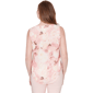 Plus Size Emaline Enchanted Bloom Sleeveless V-Neck Floral Blouse - image 2