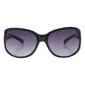 Womens O by Oscar Wrapped Large Oval Sunglasses - image 2