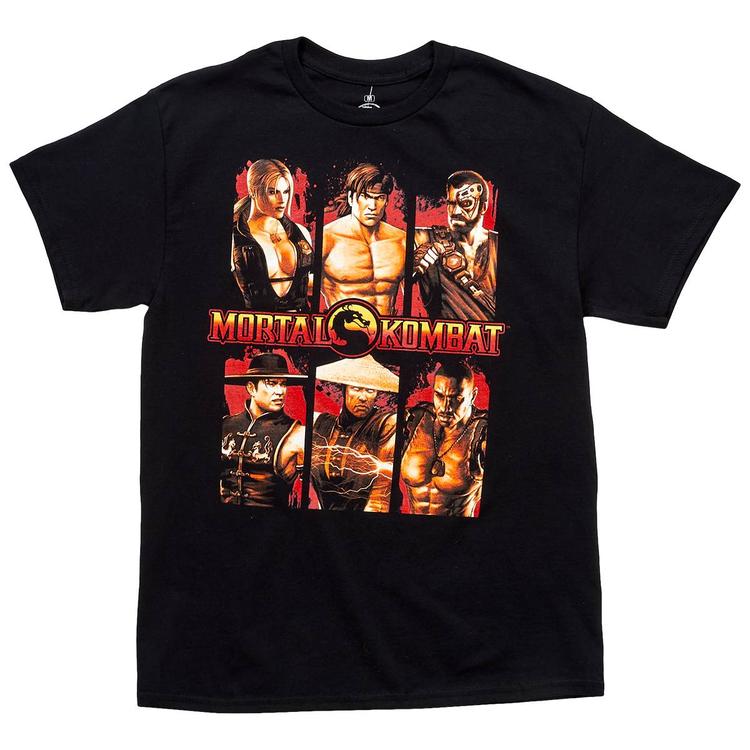 Young Mens Mortal Kombat Short Sleeve Tee