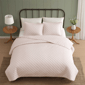 Laura Ashley Tessas Ticking Stripe Reversible Qulit Set - image 6