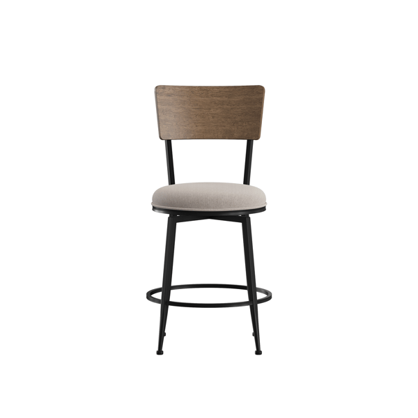 HH2 Home Creason Commercial Grade Counter Height Swivel Stool