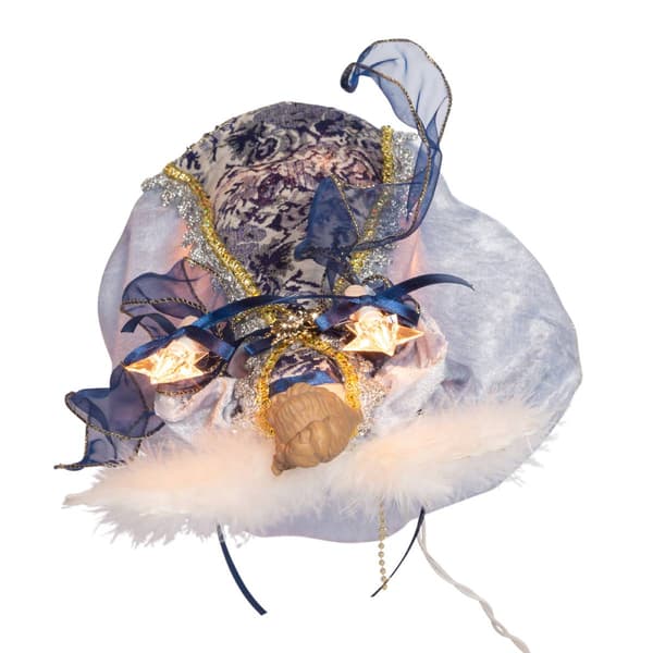 Kurt S. Adler 12in. Delft Blue Angel Tree Topper