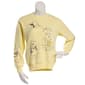 Juniors C-Life Pooh Scenes Front Back Screen Fleece Sweatshirt - image 2