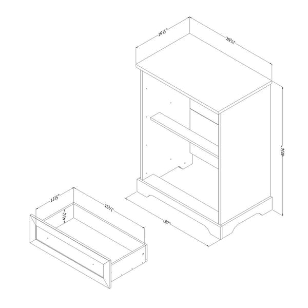 South Shore Hazen 4-Drawer Chest