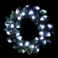 Northlight Color Changing Globe Lights Christmas Wreath - image 4