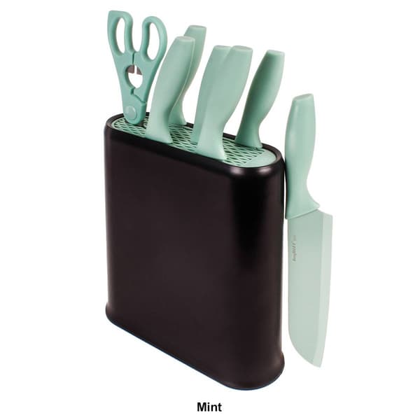BergHOFF Leo Stainless Steel 8pc. Knife Block Set