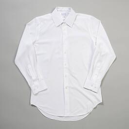 Mens Bill Blass Fitted Dress Shirt - White