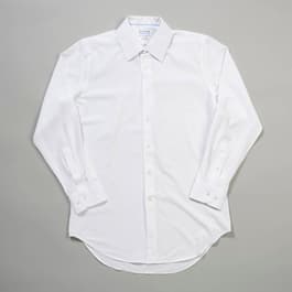 Mens Bill Blass Fitted Dress Shirt - White