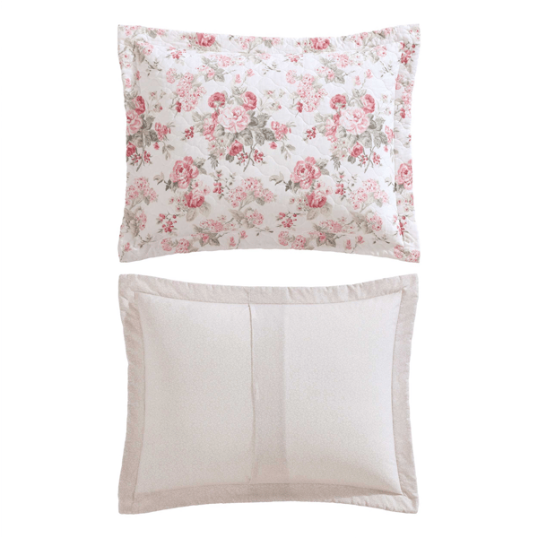 Laura Ashley Rosemoore Reversible Reversible Qulit Set