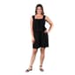 Plus Size 24/7 Comfort Apparel Square Neck Romper - image 1