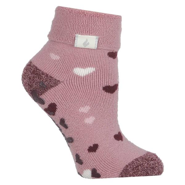 Womens Heat Holders(R) Lite Leona Hearts Lounge Socks - image 