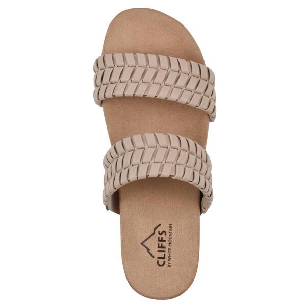 Womens Cliffs by White Mountain Thankful Side Sandals