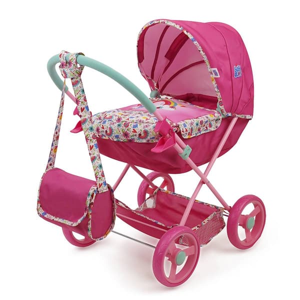 Baby Alive Pram with Diaper Bag - image 