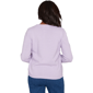 Womens Alfred Dunner Hilton Head Center Embroidery Accent Sweater - image 2