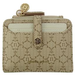 Womens Nanette Lepore Leza Logo Solid Bifold Wallet