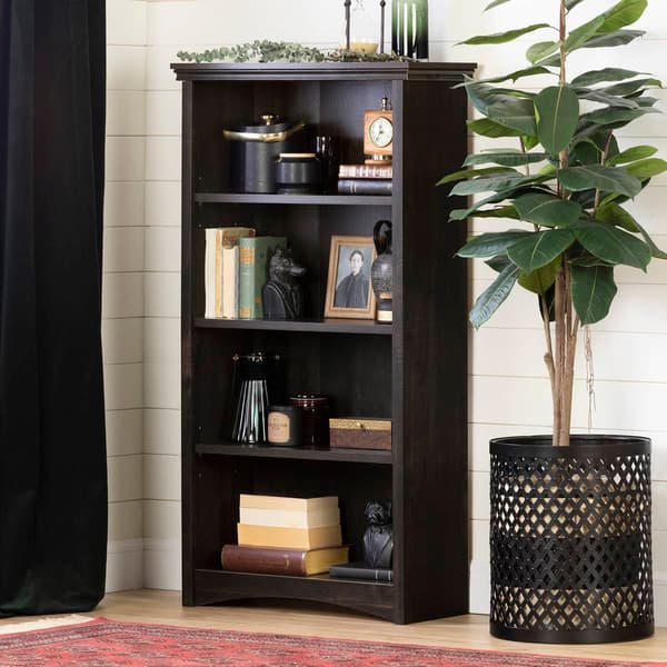 South Shore Gascony 4-Shelf Bookcase