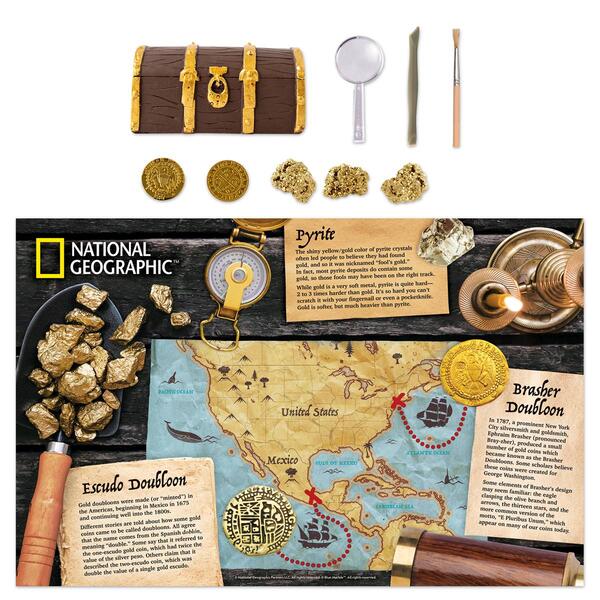 National Geographic&#8482; Gold Doubloon Dig Kit