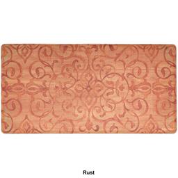 J&V Textiles Cloud Comfort Anti-Fatigue Medallion Kitchen Mat