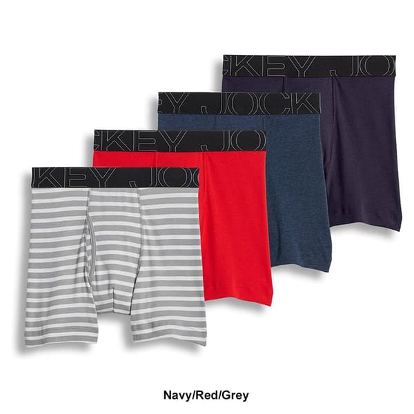 Mens Jockey&#174; 4pk. Active Boxer Briefs