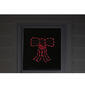 Northlight Seasonal 18in. Pre-Lit Red Bow Window Silhouette - image 2