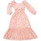 Girls &#40;7-16&#41; Jessica Simpson Long Sleeve Floral Smock Maxi Dress - image 1