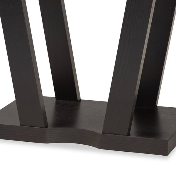 Baxton Studio Boone Modern & Contemporary Wood Console Table