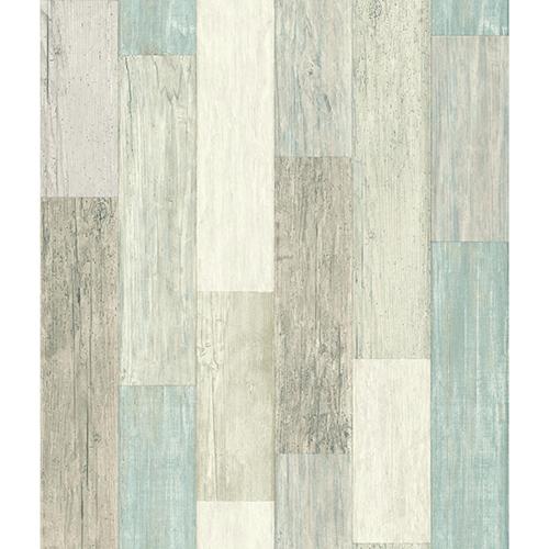 RoomMates® Coastal Weathered Plank Peel &amp; Stick Wallpaper