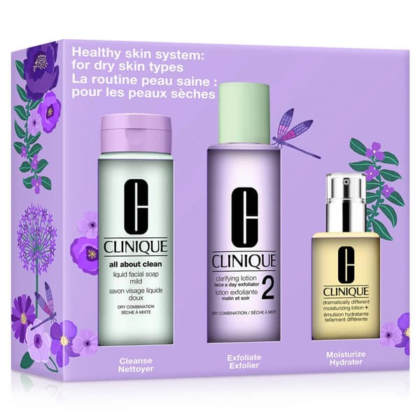 Clinique Healthy Skin Gift Set for Dry Combination Skin