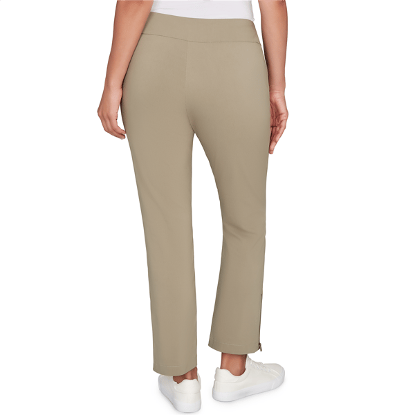 Petite Skye’s the Limit Fresh Start Zipper Hem Tapered Pants