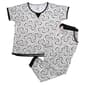 Plus Size Pillow Talk Short Sleeve Panda Jogger Pajama Set - image 1