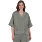 Womens Ruby Rd. Sedona Escape Tropical Embroidery Sweatshirt - image 1