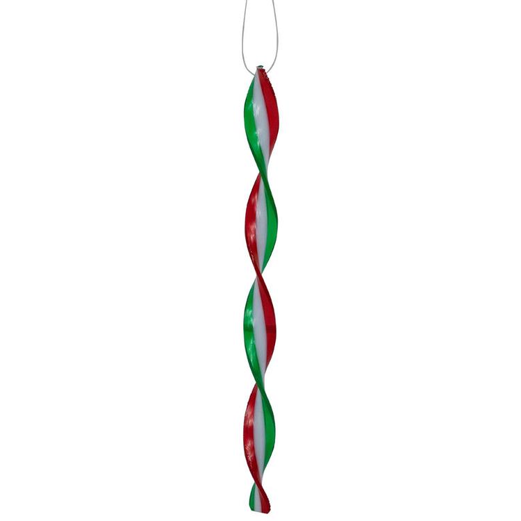 Northlight Seasonal 6ct. Multicolor Swirl Christmas Ornaments