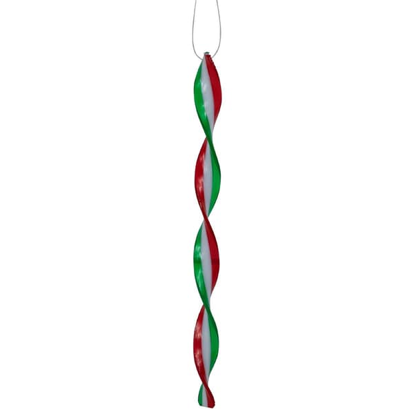 Northlight Seasonal 6ct. Multicolor Swirl Christmas Ornaments