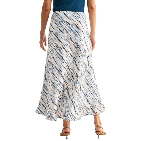 Womens CITY BLUES Abstract Midi Skirt