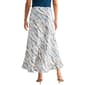 Womens CITY BLUES Abstract Midi Skirt - image 3