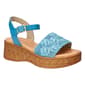 Womens Bella Vita Kea-Italy Floral Wedge Sandals - image 1